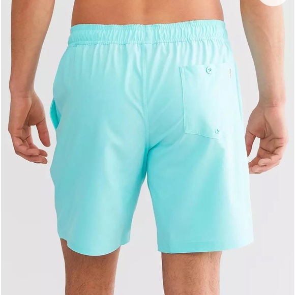 DepartWest Marled Stretch Swim Aruba Blue Trunks Size Large. From The Buckle. - Picture 2 of 8